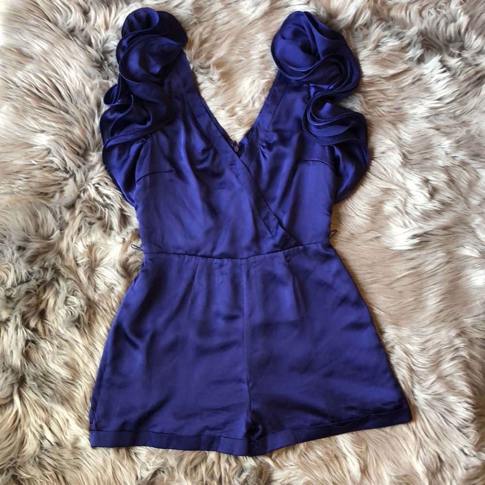 Ark & Co Ruffle Sleeve Romper